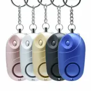 2PCS 140DB Personal Security Alarm Keychain with LED Lights Police Approved Rape