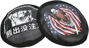 2Pcs Universal Waterproof Dustproof RC Spare Tire Cover for 1/10 Axial SCX10 D90 Tamiya CC01 RC Cars