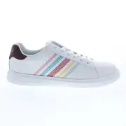 Original Penguin Bryant Band Stripe PGS22006 Mens White Sneakers Shoes 7.5