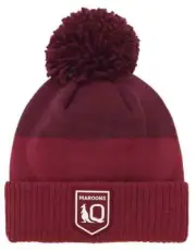 QLD Maroons 2025 State of Origin Adults Beanie