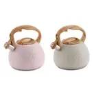 Top Loud Whistling Kettle Tea Pot Ergonomic Boiling Stovetops Induction Tea