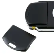 Replaceme Battery Back Door Cover Case for PSP 1000 1001 1002 1003 Fat Black