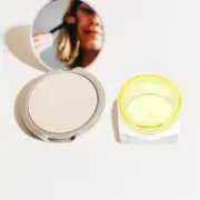 24 Pcs Square Bottom Cream Box Jars Empty Travel Small with Airtight Lids