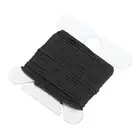 Braided Lift Shade Cord, 0.8mm 5.5 Yards Roman Shades Cord, Black