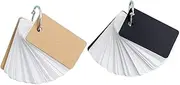 STOBOK 6 Pack Ring Notepads Portable Flash Cards Blank Memo Pads Ring Notebook for School