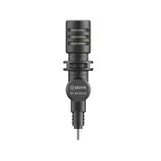 Boya By-M100UC Plug & Play Microphone Mini Lapel For Type-C Devices Black