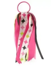 GYMBOREE SNOW SPORT LONG RIBBON STREAMER PONYTAIL HOLDER NWT