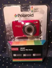 Red Polaroid i20X29 20MP Optical 10x Zoom Digital Camera Full HD 1080 NEW (Other