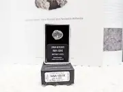 Rare NWA 15018 Lunar Meteorite, Certified Moon Rock,Space Treasure for Research
