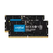 Crucial 32GB (2x 16GB) DDR5 5200MHz SODIMM Memory - Black