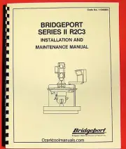 BRIDGEPORT Series 2 R2C3 CNC Milling Machine Service Maintenance Manual 0078
