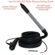 Plasma Cutting Torch 60A No HF CNC PT60 8m 26ft Pneumatic Ignition Metal Cutter