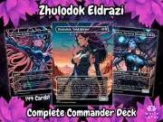Zhulodok Eldrazi Commander Deck MTG EDH Anime Style Waifu Proxy Deck