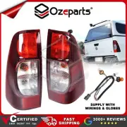 Ozeparts Pair LH+RH Tail Light Lamp (Tinted) For Isuzu DMAX RA LX DX Ute 06~12 (for: Isuzu)
