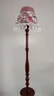Floor lamp, lamp floor, flower lamp, pink lamp, art deco lamp, cute lamp.
