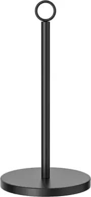Black Paper Towel Holder Countertop - Free Standing Paper Towel Holder Stand for