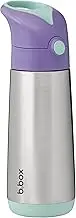 b.box Insulated Drink Bottle, Lilac Pop, 500 ml Capacity