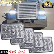 4x6" LED Headlights Hi-Lo Beam H4656/4651 For Peterbilt 357 1992 1993 1994-2008