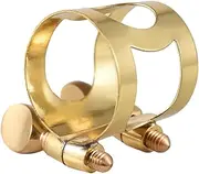 Alto Sax Ligature Brass Ligature Fastener Adjustable Screw Alto Sax Mouthpiece Ligature Clip Accessories