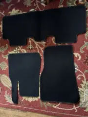 2021-2024 Tesla Model Y 3 Black Interior Carpet Floor Mats Weather Water Proof