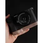 Camera Plate Quick Release Wood Hand Grip for Sony A7C Clamp Base Tripod Mount