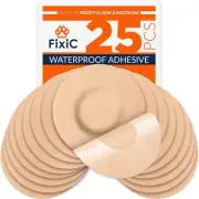 Fixic Freestyle Adhesive Patch 25 PCS – 25 Count (Pack of 1), Tan | All Libre