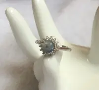 在飛比找Yahoo!奇摩拍賣優惠-珍奇翡翠珠寶首飾-戒指系列-天然緬甸藍寶石星石1.25克拉。