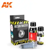 AK Interactive - Dioramas - Resin Water 2 Components Epoxy Resin 180ml