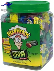 a Extreme Sour Hard Candy Tub, 744 G, Sour