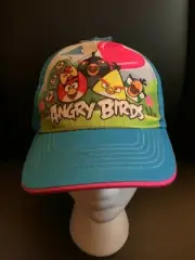New with Tags NWT Angry Birds Snapback Hat OSFM