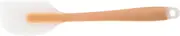 SHOWERORO Heat Resistant Silicone Spatula Non Scratch Kitchen Turner for Cooking Baking and Cake Decorating Semitransparent Food Grade Jar Scraper Spatula for Versatile Use