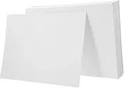 TOGEVAL 40 Pack Self-Seal Rigid Photo Shipping Flats Thickened File Bags Envelopes Strong Adhesive Tape Multifunctional Storage Bags for Office School