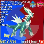 Pokémon Sword and Shield ✨ Shiny Dialga ✨ W/ Best 6IV Customizable
