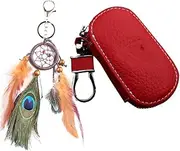 [VALICLUD] 1 PC Creative Key Holder Key Decoration Keychain Car Key Holder Dream Catcher Car Key Ring Car Decoration Key Ring Khaki