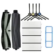 For A7 A9S V8 V8S V80 X750 X785 X800 Silvercrest SSR1 SSRA1 Rubber Main Side Brush Hepa Filter Repl
