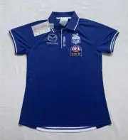 North Melbourne Kangaroos Polo Shirt AFLW Size S/10 BRAND NEW Free Postage