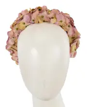 Lilac Max Alexander vintage flower racing fascinator headband Made Australia