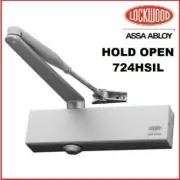 Hold Open Lockwood door closer ADJUSTABLE BACK CHECK 724HSIL (Hold open)