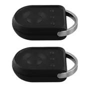 Garage Remote Control 2 / NS 4 Models 1841064/1841026, 433.42MHz Rolling Code,Garage Opener Hand Transmitter 2pcs Black