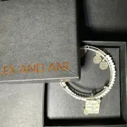 Alex And Ani Hope Knows No Fear Bangle Bracelets Set of 2
