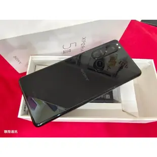 聯翔通訊 機況優 黑色 Sony Xperia 5 III 8G/256G 台灣過保固2022/12/29原廠盒裝※換機