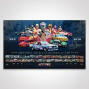 AUTHENTIC COLLECTABLES 40TH ANNIVERSARY OF DICK JOHNSON RACING / DJR TEAM PENSKE