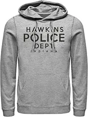 [Stranger Things] Unisex Hawkins Police Department Hoodie Hooded Sweatshirt