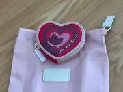 NWT Radley London Red/Pink Heart Small Coin Wallet