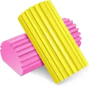 Damp Clean Duster Sponge, 3 Pack Dusting Sponge Reusable Household Cleaning