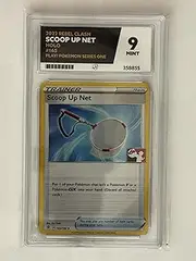 Collect-a-Bubbles | Pokemon | 2022 - Scoop Up Net - Rebel Clash - 165/192 - Holo - Play! Pokemon Series One | Ace Graded 9 | Certificate Number 358855
