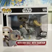 NIB Funko POP! Hoth Han Solo with Tauntaun #125 Smuggler's Bounty Exclusive New