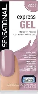 SensatioNail Express Gel Polish Mauve It Or Lose It, 10ml