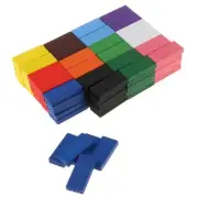240pc Craft Wooden Building Blocks Stacking Toys 3/4" x 1 3/4" FAST SHIP! AG3
