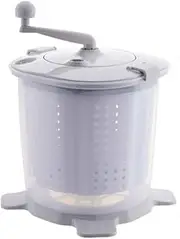 Hand Cranked Portable Washing Machine, Machine All in One Non-Electric Spin Dryer with Automatic Drain, for Apartments Student Dorm Room